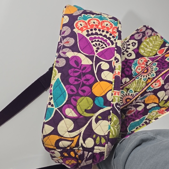 {Vera Bradley} Plum Crazy Crossbody bag - Picture 10 of 17